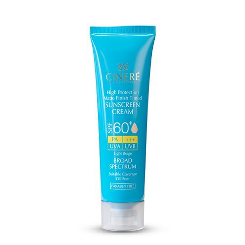 کرم ضد آفتاب رنگی SPF60 سینره