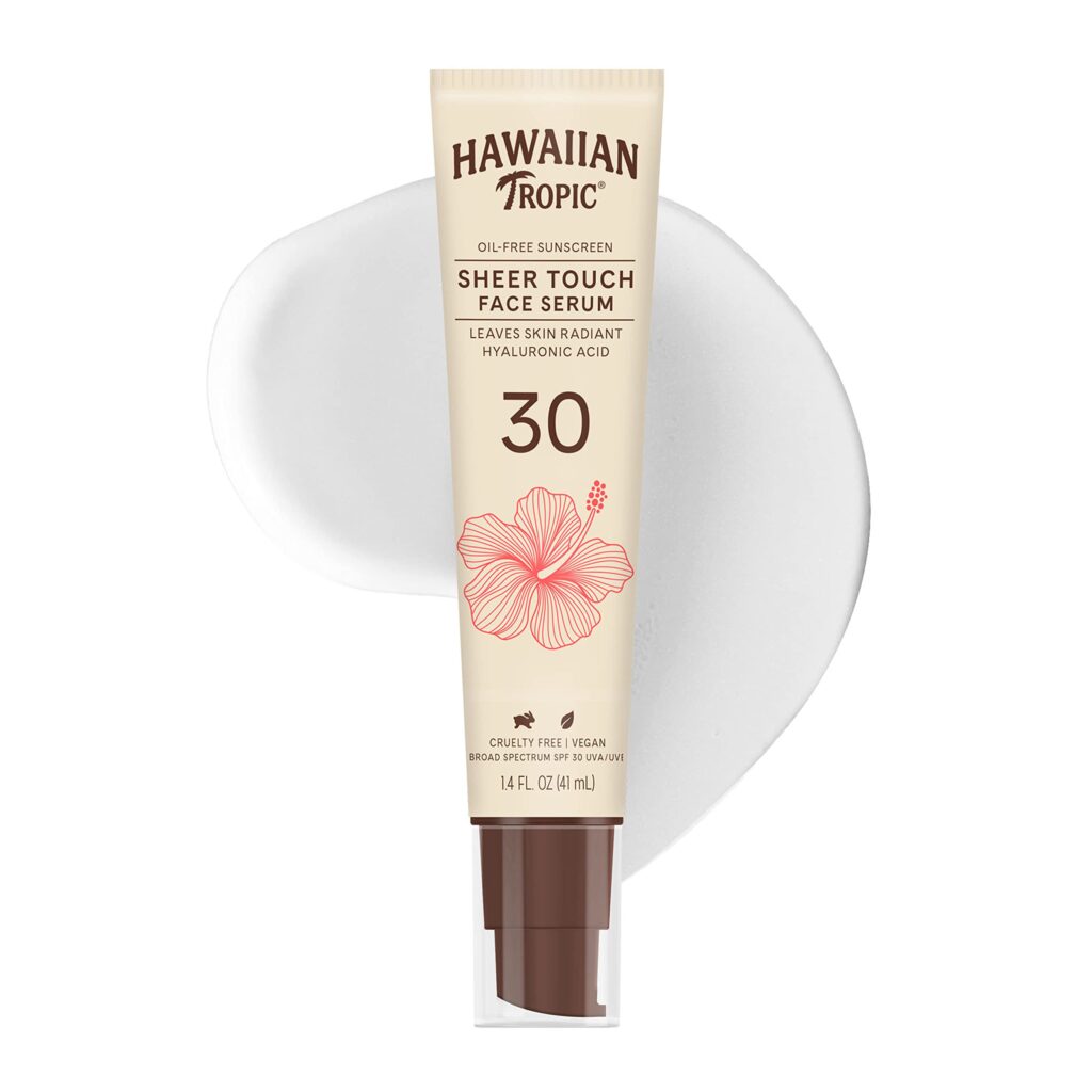 Hawaiian Tropic Sheer Touch Sunscreen Face Serum SPF 30