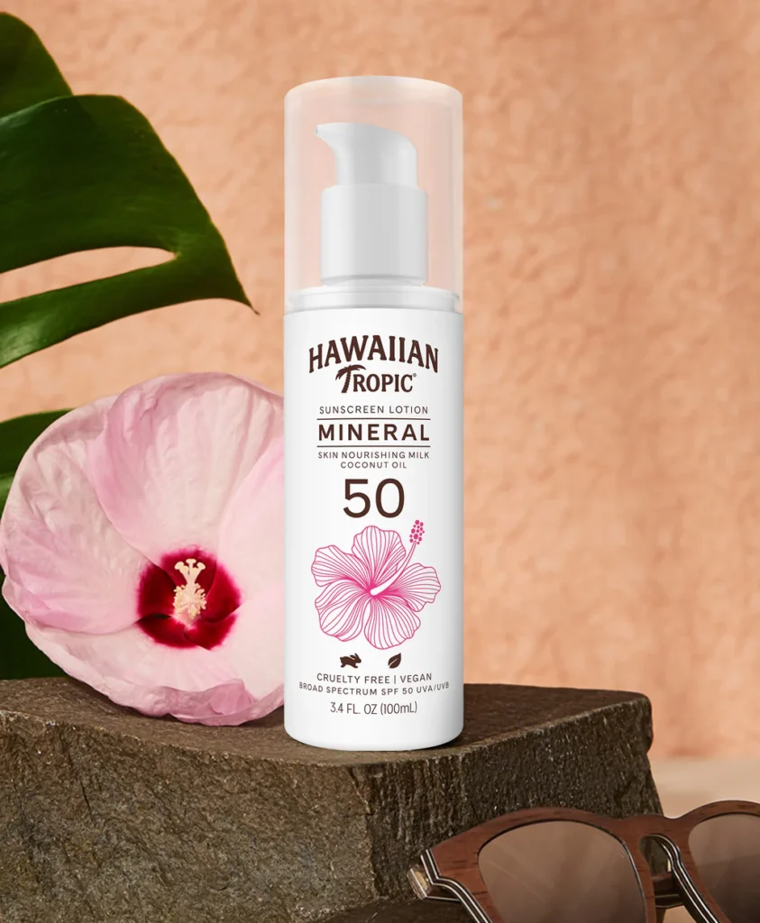 Hawaiian Tropic Mineral Sun Milk Body Lotion SPF 50